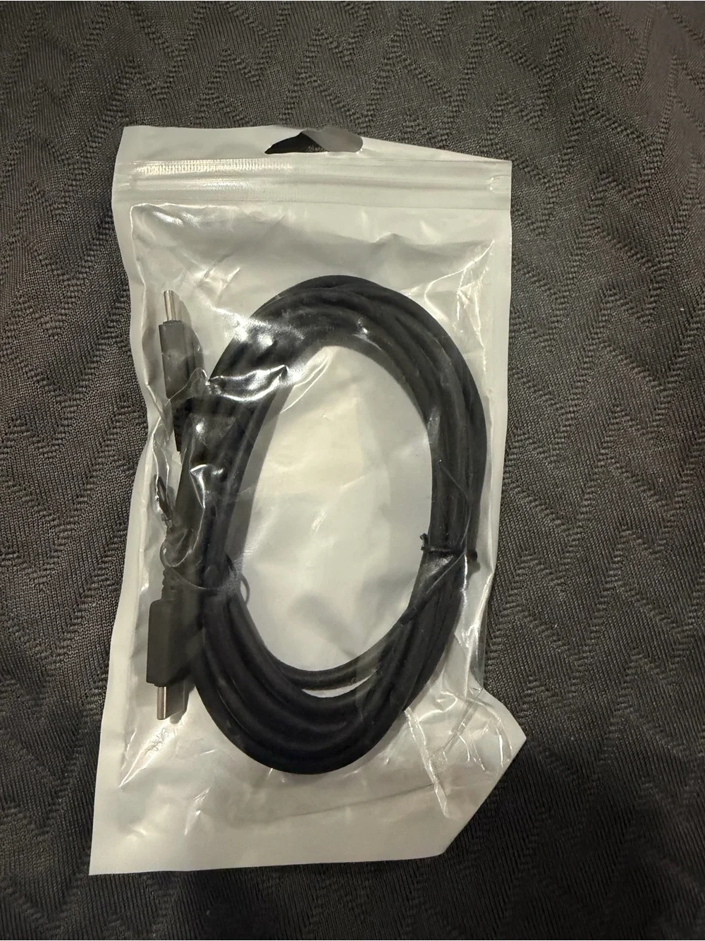 TWO (2) USB-C Charging & Data Cable - Black